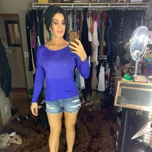 💜j-Lo purple top💜